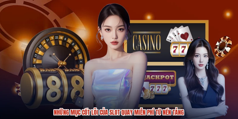 Những mục cốt lõi của slot quay miễn phí từ nền tảng